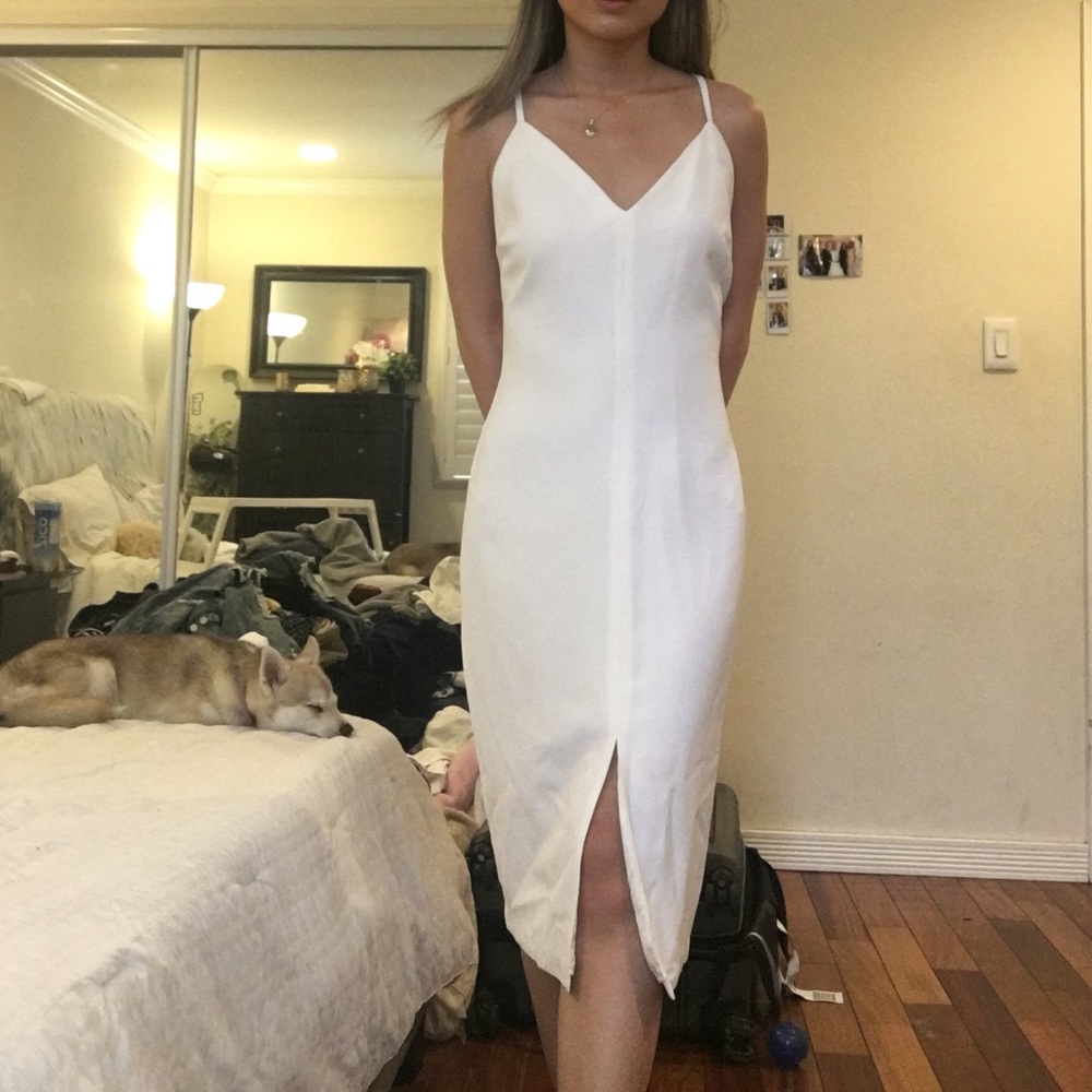 White dress